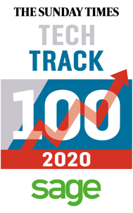 2020 Tech Track 100 logo kl