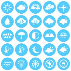 Weather-Icons-Climate-Forecast-Seasons