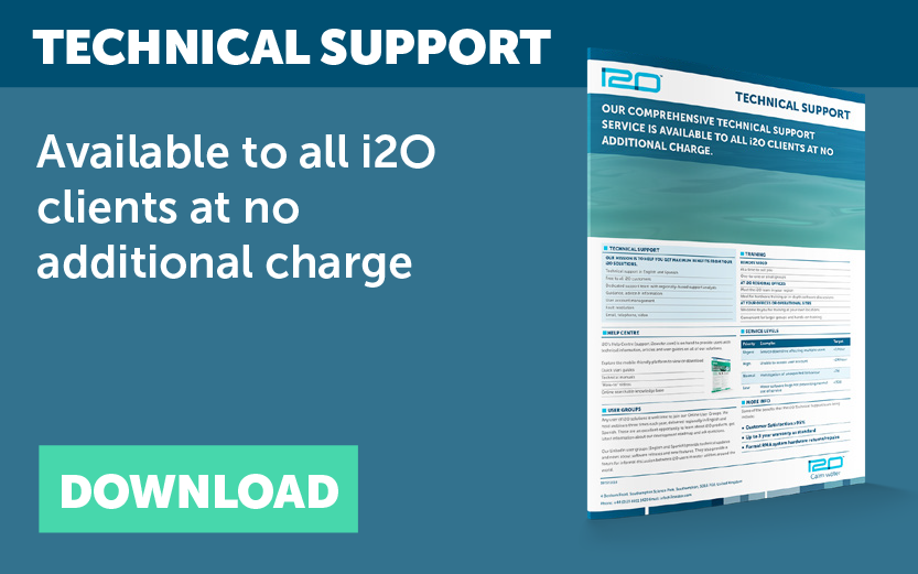 i2O CTA - technical support brochure